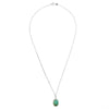 Turquoise Horse intaglio necklace