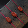 Red Jasper intaglio bracelet