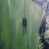 "He used to try to climb the string"