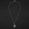 Turquoise Map Monster 2 intaglio necklace
