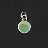 Turquoise Snake intaglio charm