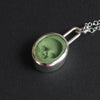Turquoise Skull intaglio necklace