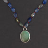 Palm turquoise intaglio necklace
