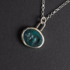 Turquoise Pig intaglio necklace