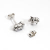Pig sterling silver stud earrings