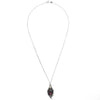Garnet Rat Belly intaglio necklace