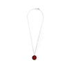 Red Devil carnelian intaglio necklace