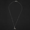Sapphire studded Sweet Tooth Silver Necklace