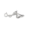 Sterling silver dog connector