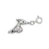 Sterling silver dog connector