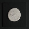 Sky Burial Vulture reverse intaglio necklace
