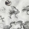Sky Burial Vulture reverse intaglio necklace