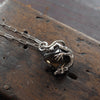 Drop catch smokey quartz necklace
