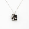 Drop catch smokey quartz necklace