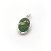 Snake turquoise intaglio charm