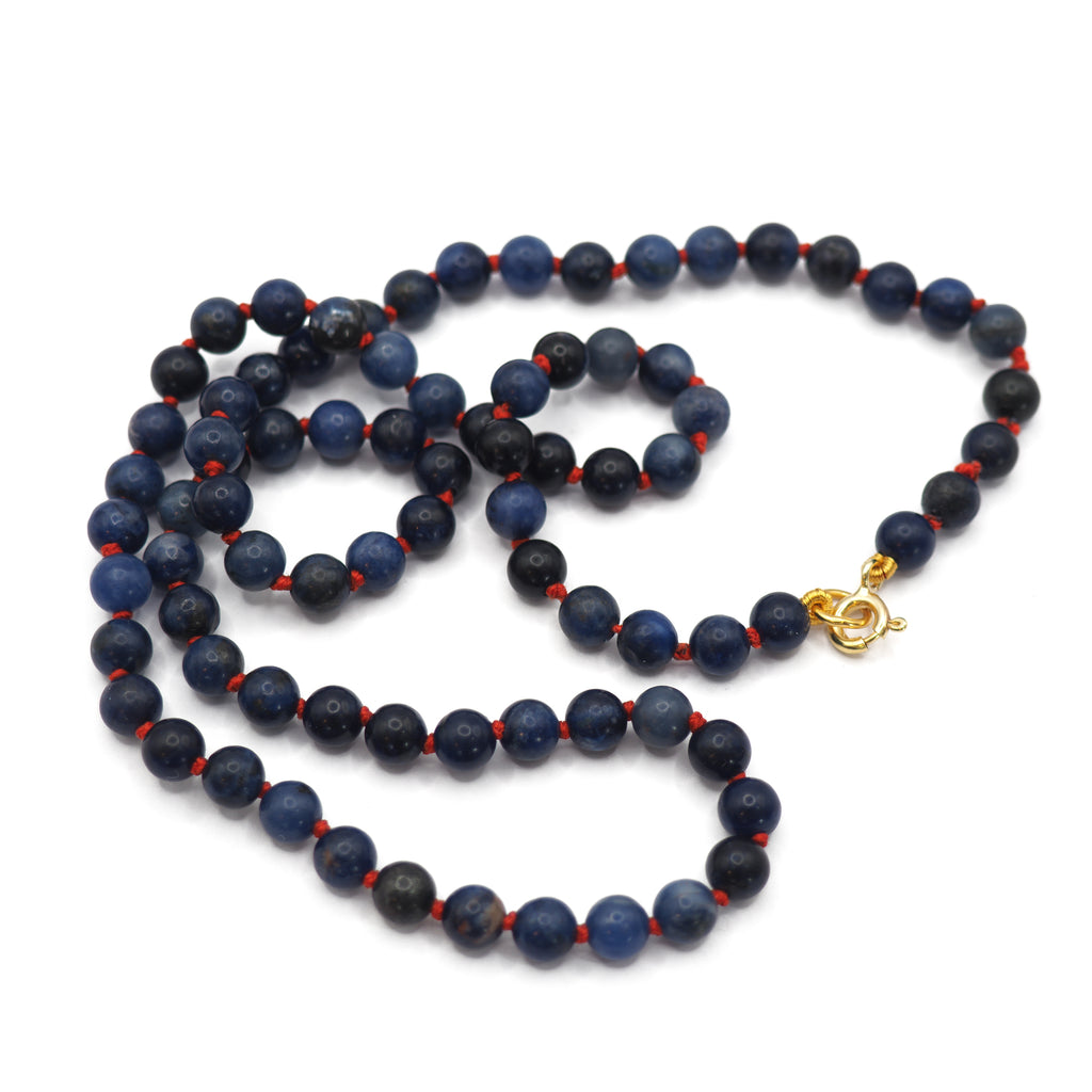 Sodalite beaded necklace