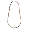 Ombre tourmaline beaded necklace
