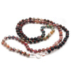 Ombre tourmaline beaded necklace
