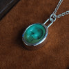 Turquoise Skull intaglio necklace
