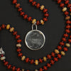 Sky Burial Vulture reverse intaglio necklace