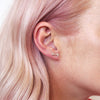 Bone Stud Earrings