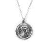 Silver Wolf Necklace