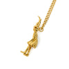 Gold vermeil Birdie necklace