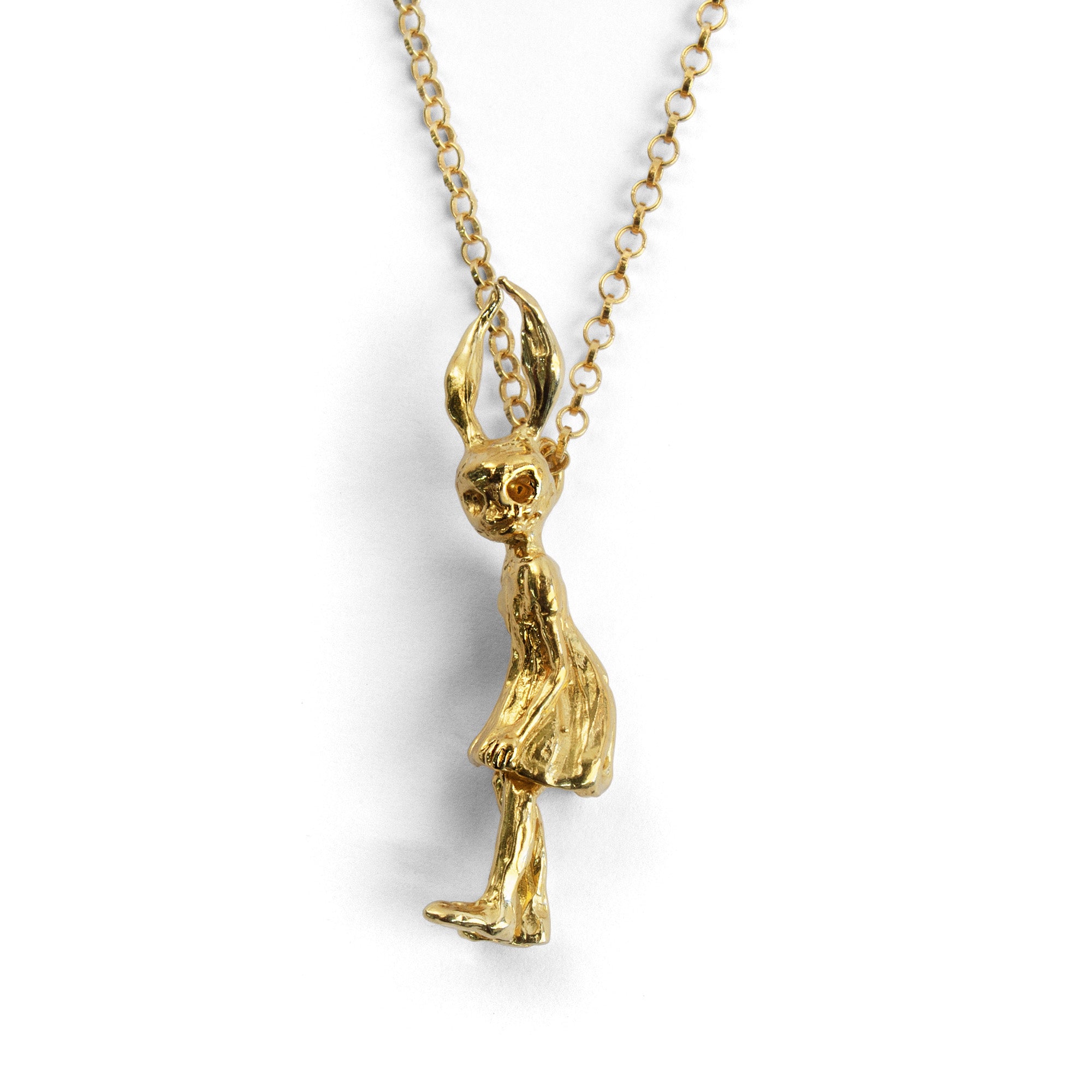 Gold vermeil Birdie necklace