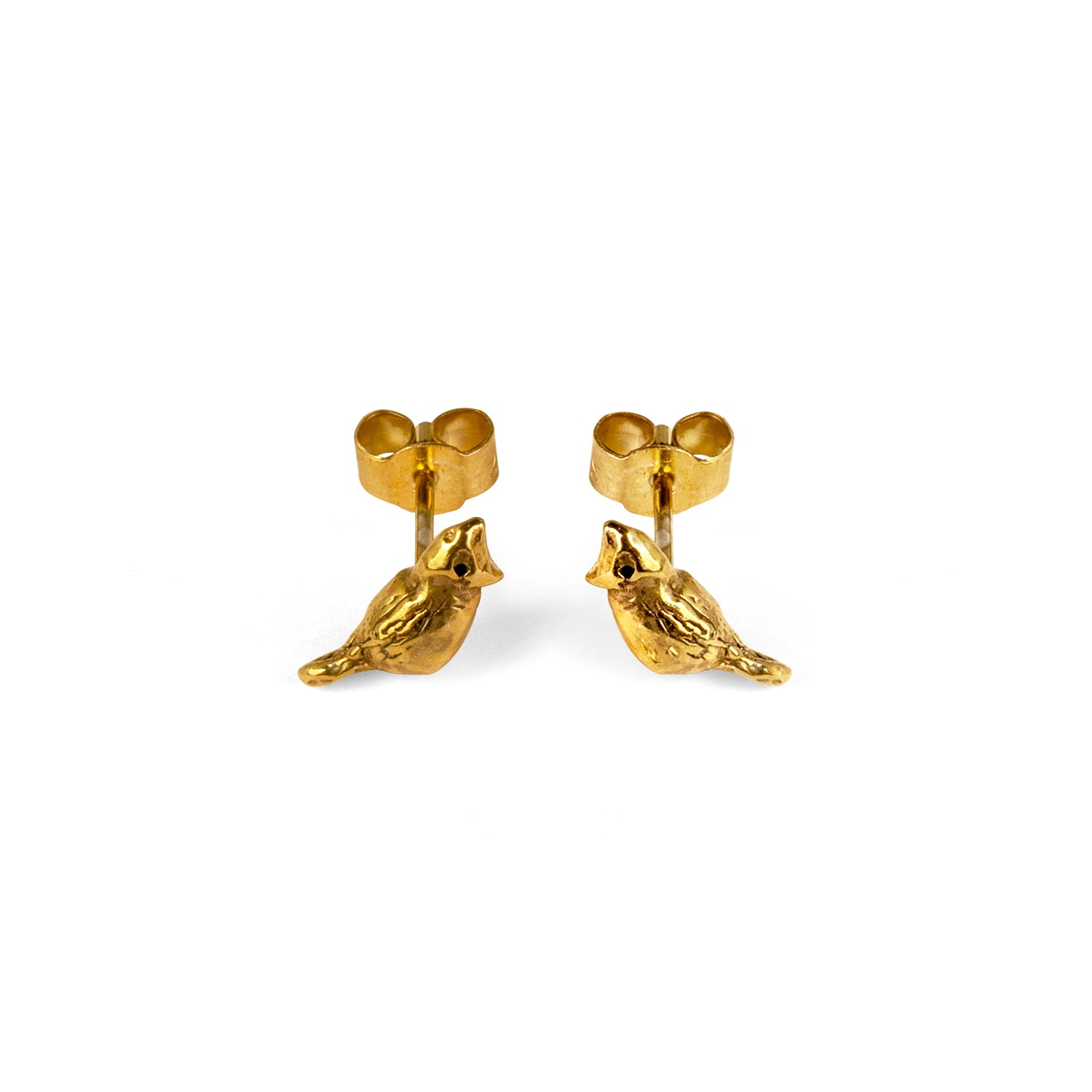 Cardinal Gold Vermeil Earrings