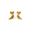 Cardinal Gold Vermeil Earrings