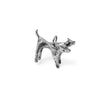 Two-Headed Hound Silver Charm