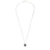 Garnet-Eyed Nameless God Skull Mask Necklace