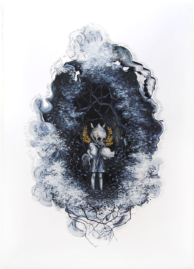Mary runs away - hand finished edition