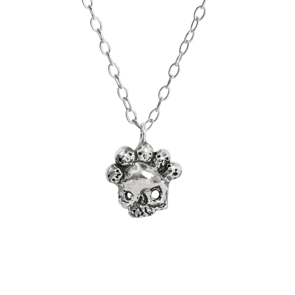 Nameless God Skull Mask Necklace