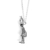 Birdie silver necklace