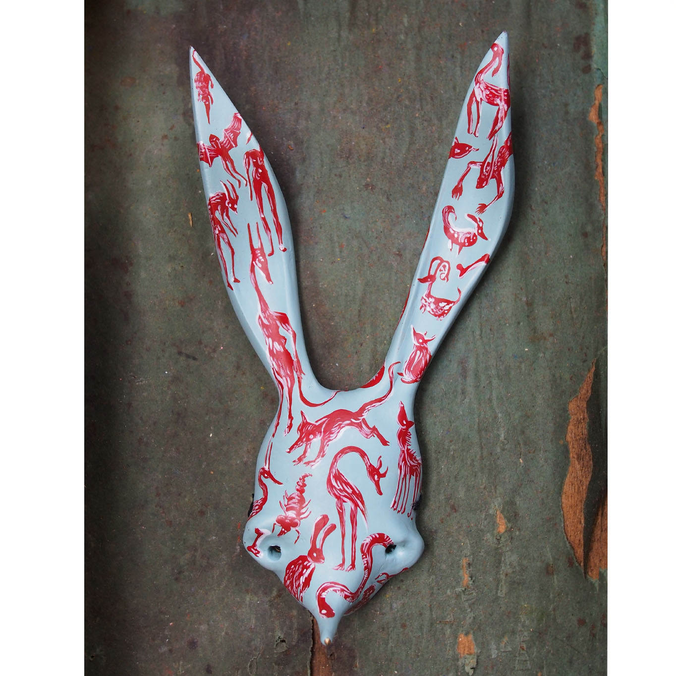 Red Zoo Sally mask