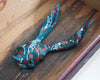 Verdigris skeleton mask